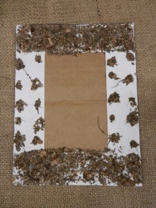 Crushed Leaf Picture Frame