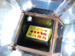 Try melting them in a Solar Oven.  You won't have to stand around the kitchen.